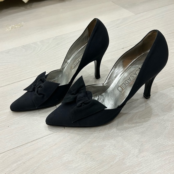 Casadei Bow Heels Size 10 - Picture 1 of 12